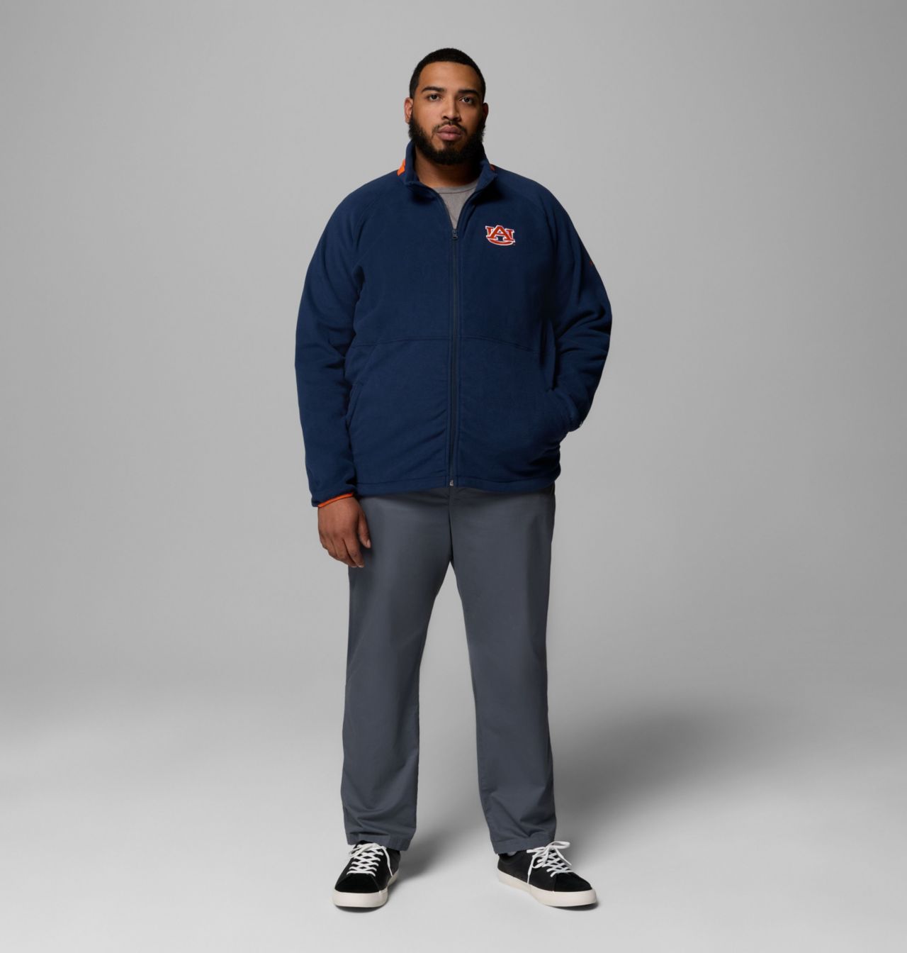 Men's Collegiate Flanker™ IV Fleece Jacket - Big - Auburn 2