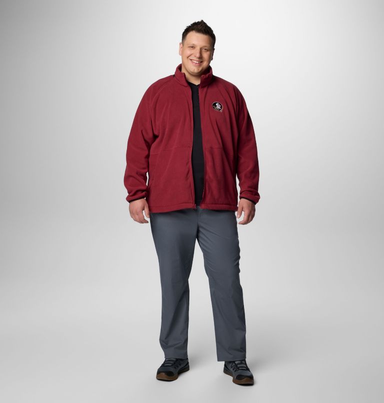 Men's Collegiate Flanker IV Fleece Jacket - Florida State - Big, Color: FSU - Cabernet, Black, image 3
