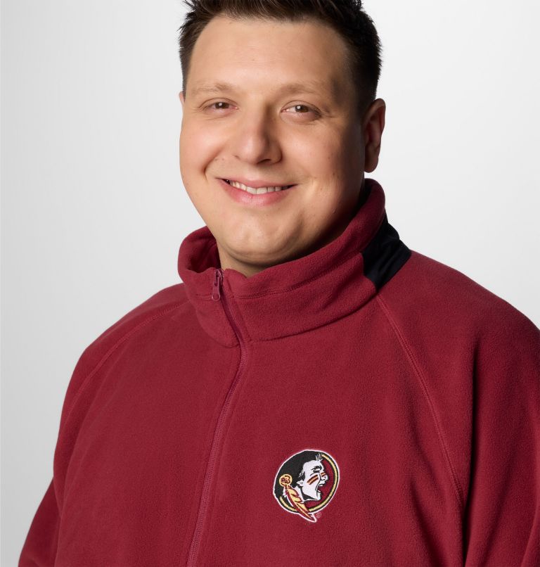 Men's Collegiate Flanker IV Fleece Jacket - Florida State - Big, Color: FSU - Cabernet, Black, image 5