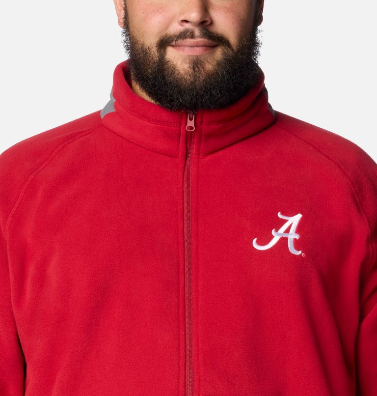 Men's Collegiate Flanker IV Fleece Jacket - Big - Alabama, Color: ALA - Red Velvet, City Grey, image 4
