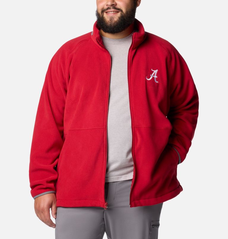 Men's Collegiate Flanker IV Fleece Jacket - Big - Alabama, Color: ALA - Red Velvet, City Grey, image 7