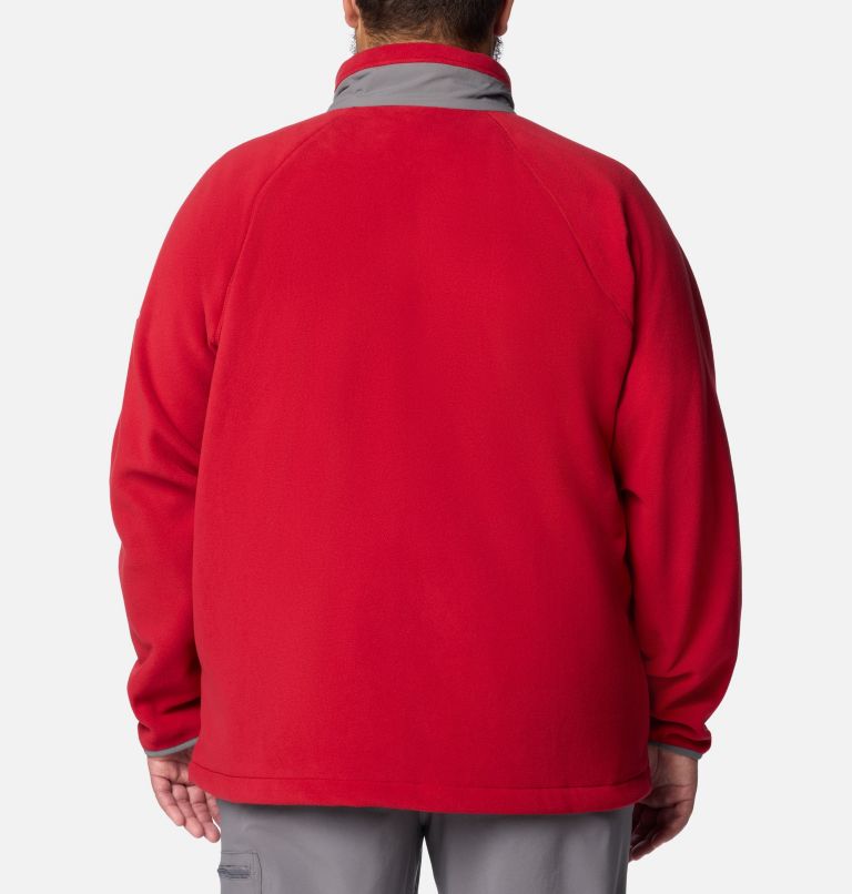 Men's Collegiate Flanker IV Fleece Jacket - Big - Alabama, Color: ALA - Red Velvet, City Grey, image 2