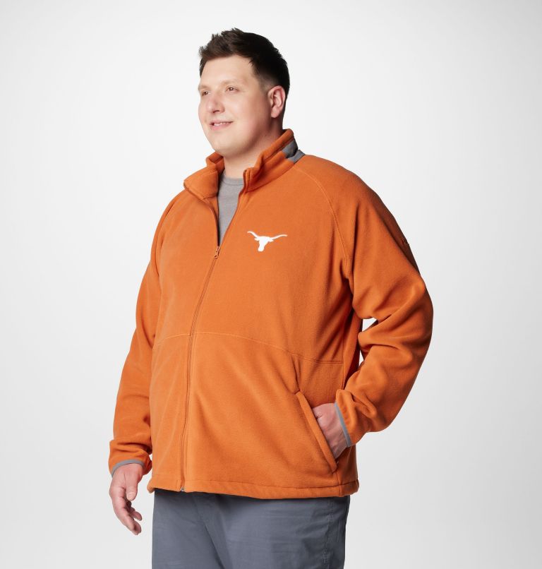 Men's Collegiate Flanker IV Fleece Jacket - Big - Texas, Color: TEX - Cedar, City Grey, image 4