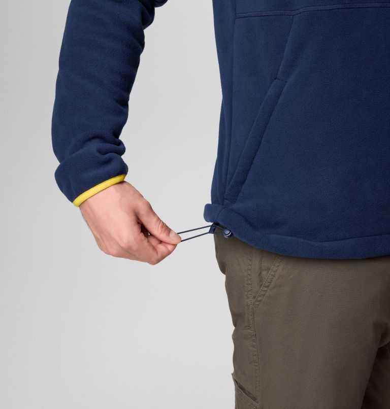 Men's Collegiate Flanker IV Fleece Jacket - Michigan - Tall, Color: UM - Collegiate Navy, Yellow, image 6