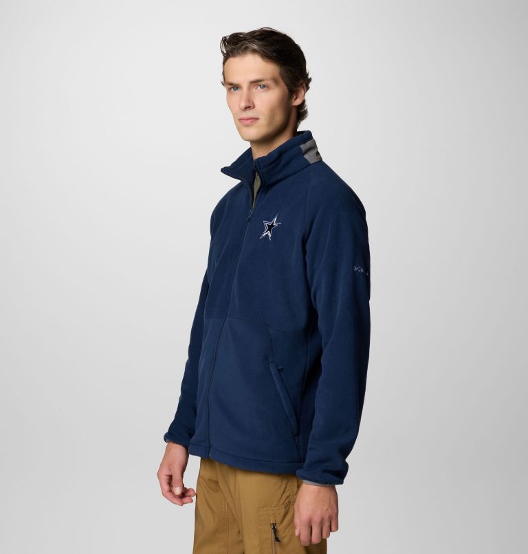 CLG Flanker IV Fleece Jacket | 465 | LT, Color: DC - Collegiate Navy, City Grey, image 4