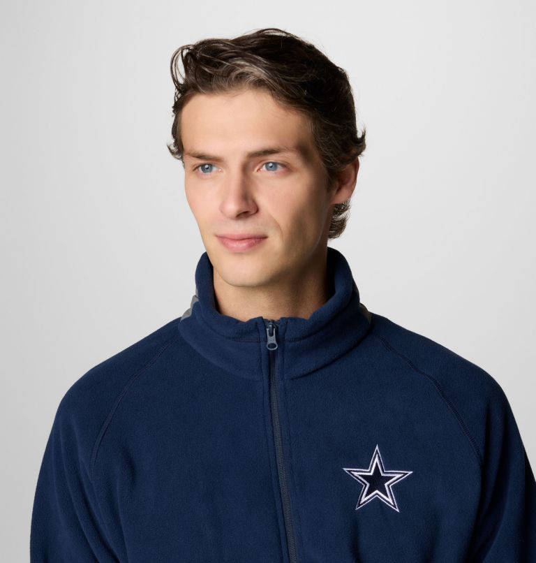 CLG Flanker IV Fleece Jacket | 465 | LT, Color: DC - Collegiate Navy, City Grey, image 5