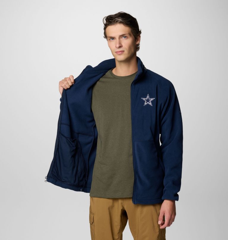 CLG Flanker IV Fleece Jacket | 465 | LT, Color: DC - Collegiate Navy, City Grey, image 6