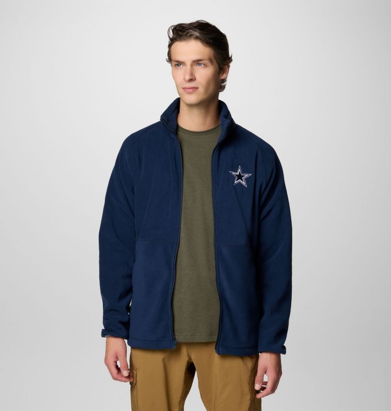 CLG Flanker IV Fleece Jacket | 465 | LT, Color: DC - Collegiate Navy, City Grey, image 7