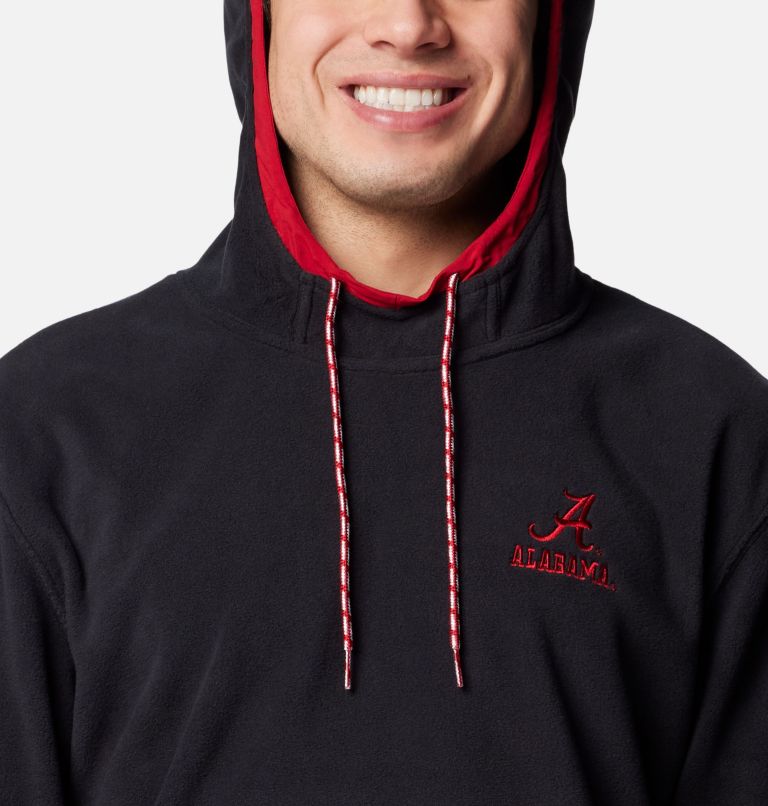 Men's Collegiate Flanker Fleece Hoodie - Alabama, Color: ALA - Black, image 4