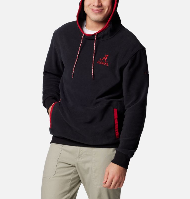 Men's Collegiate Flanker Fleece Hoodie - Alabama, Color: ALA - Black, image 5