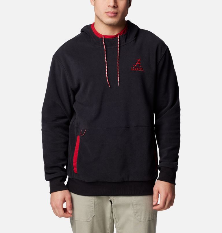 Men's Collegiate Flanker Fleece Hoodie - Alabama, Color: ALA - Black, image 1