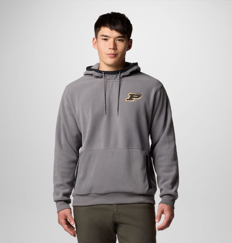 Men's Collegiate Flanker Fleece Hoodie, Color: PD - City Grey, image 1