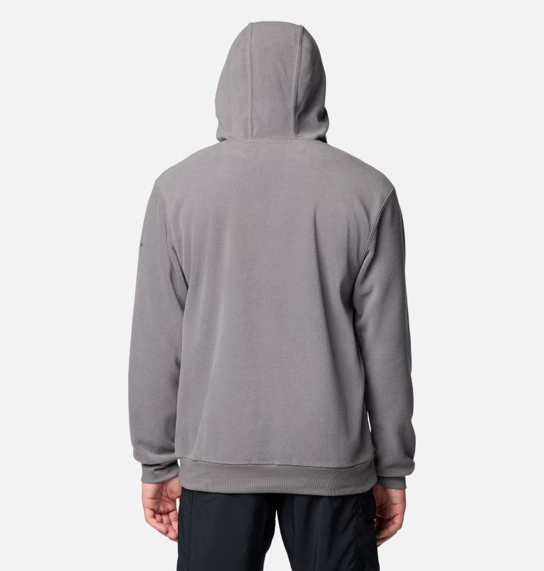Men's Collegiate Flanker Fleece Hoodie - Michigan State, Color: MS - City Grey, image 2