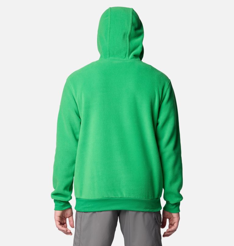 Men's Collegiate Flanker Fleece Hoodie, Color: UO - Fuse Green, image 2