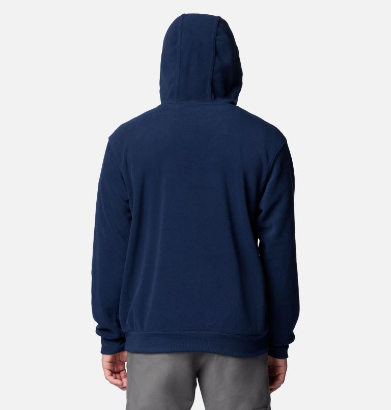 Men's Collegiate Flanker Fleece Hoodie - Notre Dame, Color: ND - Collegiate Navy, image 2