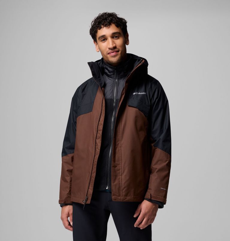 Men's Bugaboo III Fleece Interchange Jacket, Color: Tobacco, Black, image 5