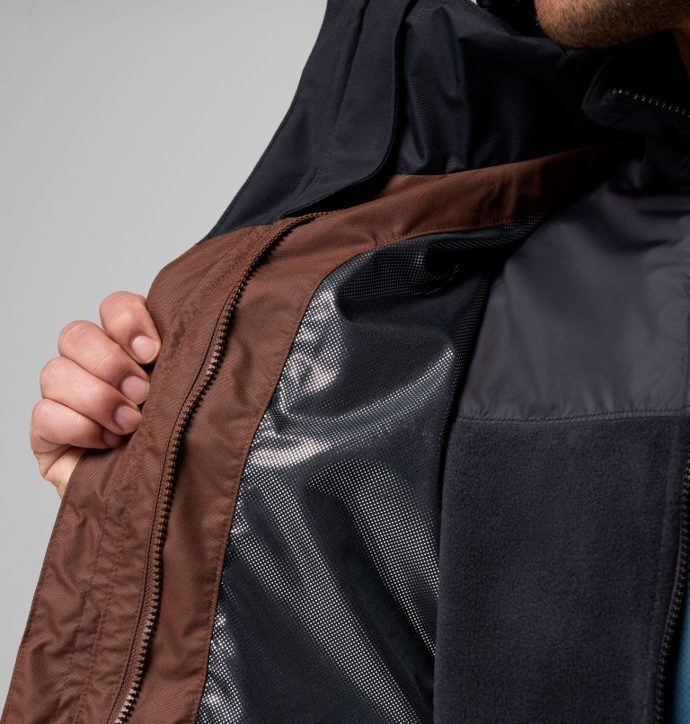Men's Bugaboo III Fleece Interchange Jacket, Color: Tobacco, Black, image 7