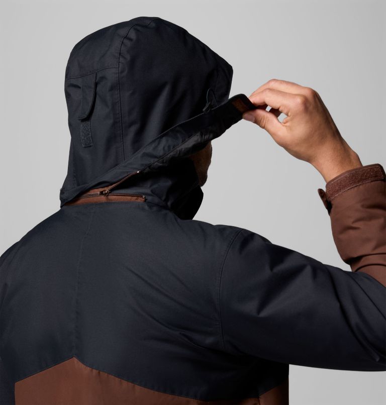 Men's Bugaboo III Fleece Interchange Jacket, Color: Tobacco, Black, image 11