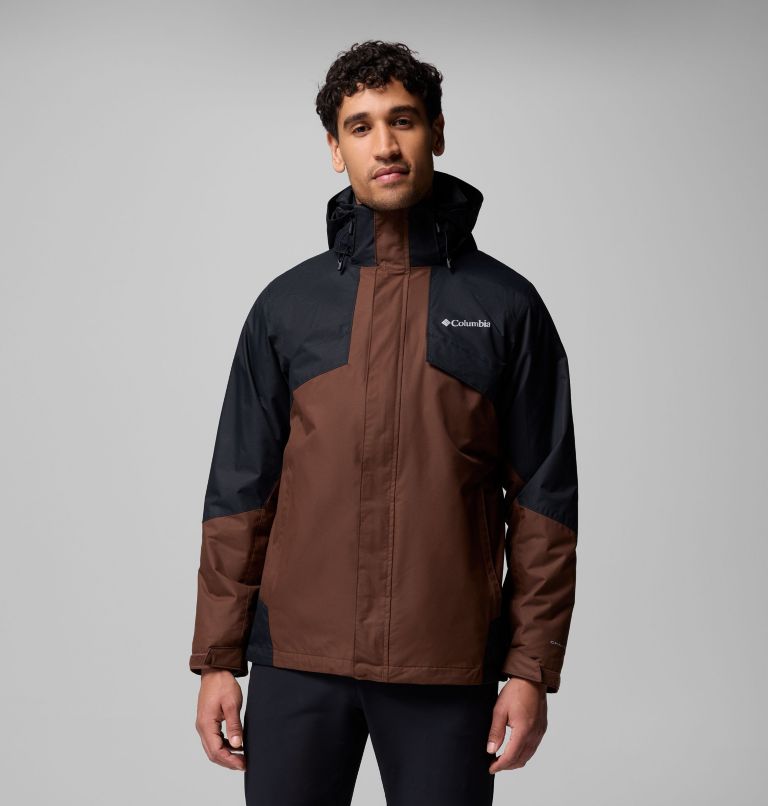 Men's Bugaboo III Fleece Interchange Jacket, Color: Tobacco, Black, image 1