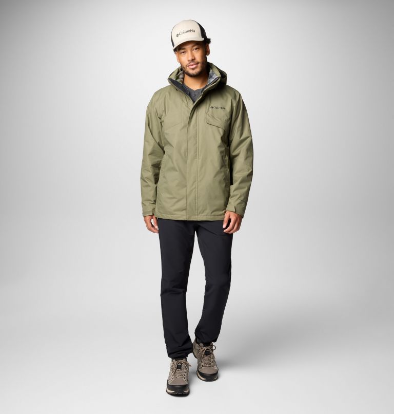 Men's Bugaboo III Fleece Interchange Jacket, Color: Stone Green, image 3