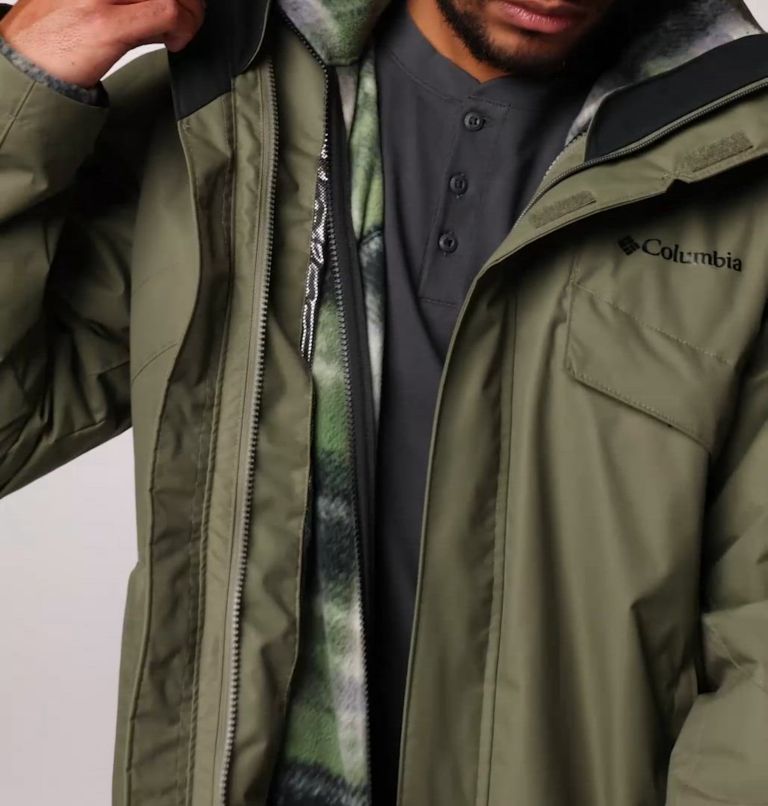 Men's Bugaboo III Fleece Interchange Jacket, Color: Stone Green