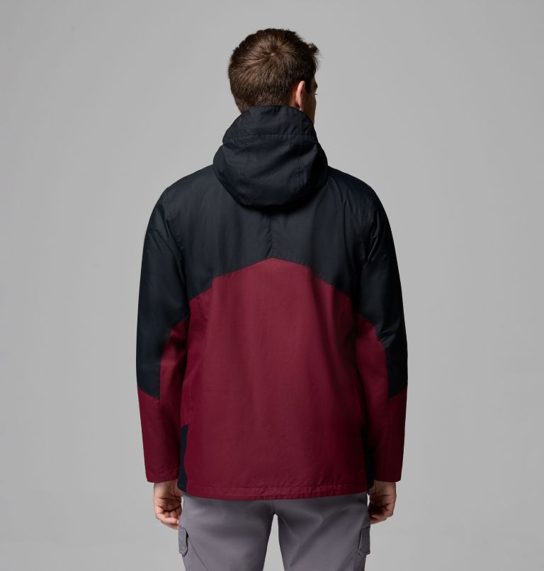 Men's Bugaboo III Fleece Interchange Jacket, Color: Rich Wine, Black, image 3