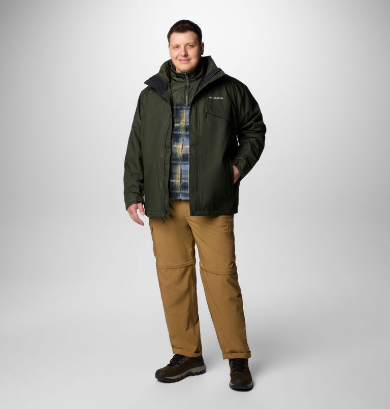 Men's Bugaboo III Fleece Interchange Jacket - Big, Color: Greenscape, image 3
