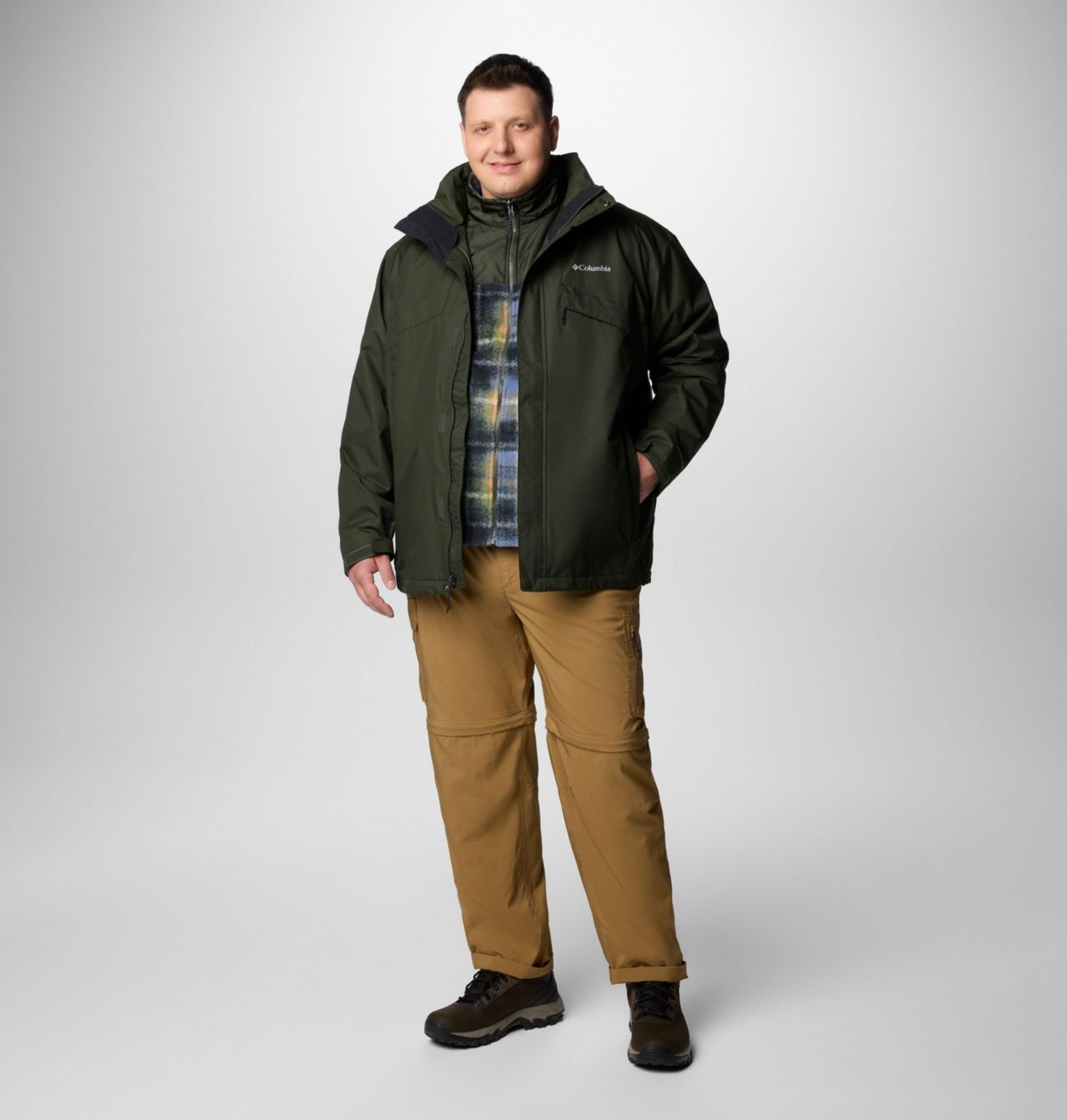 Men's Bugaboo™ III Fleece Interchange Jacket - Big | 366 | 1X 3