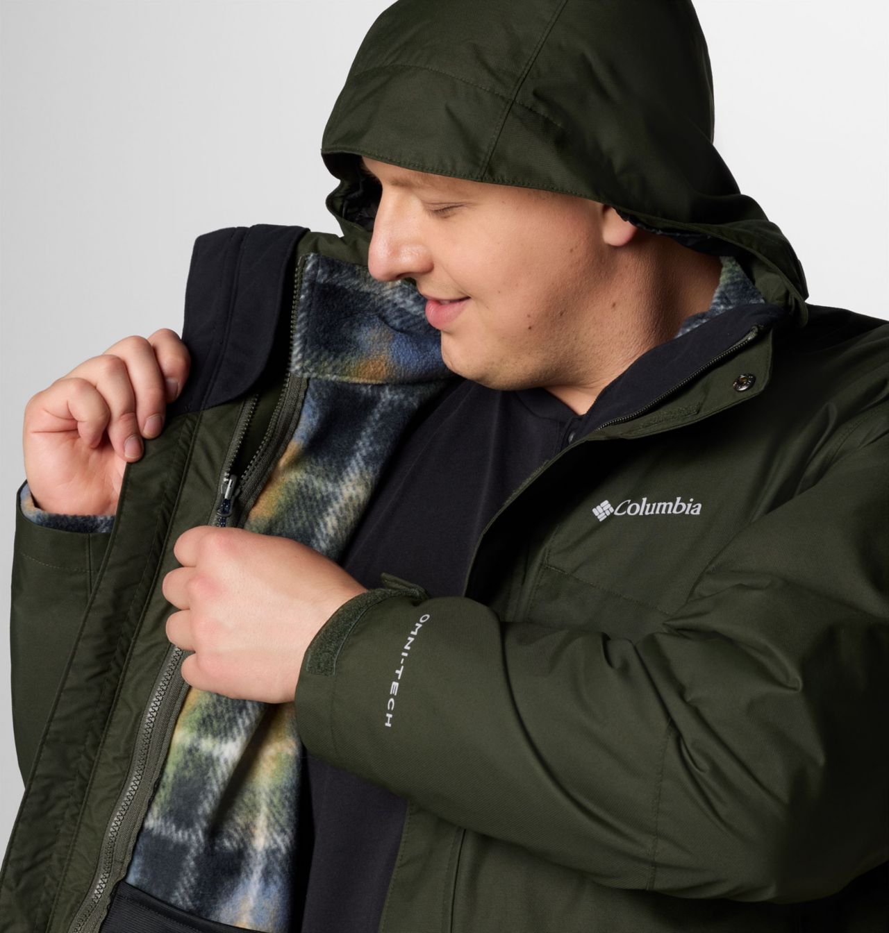 Men's Bugaboo™ III Fleece Interchange Jacket - Big | 366 | 1X 6