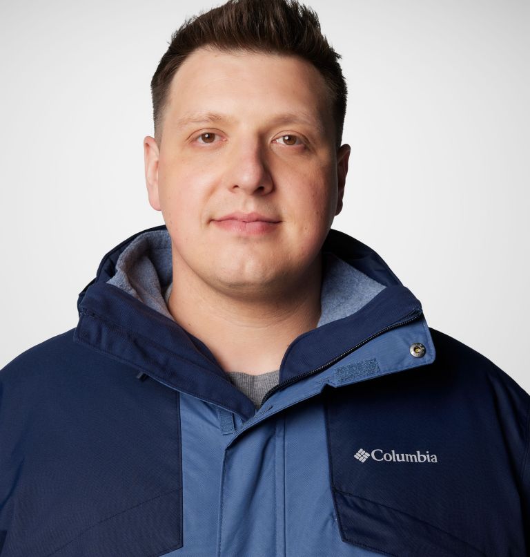 Men's Bugaboo III Fleece Interchange Jacket - Big, Color: Dark Mountain, Collegiate Navy, image 5