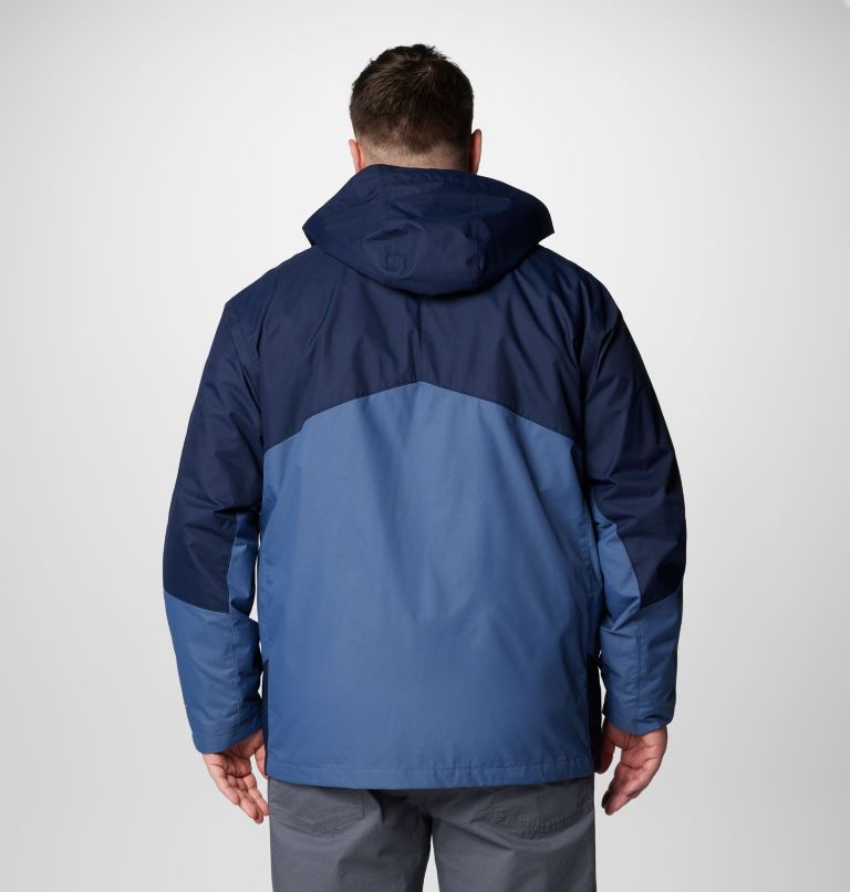 Men's Bugaboo III Fleece Interchange Jacket - Big, Color: Dark Mountain, Collegiate Navy, image 2
