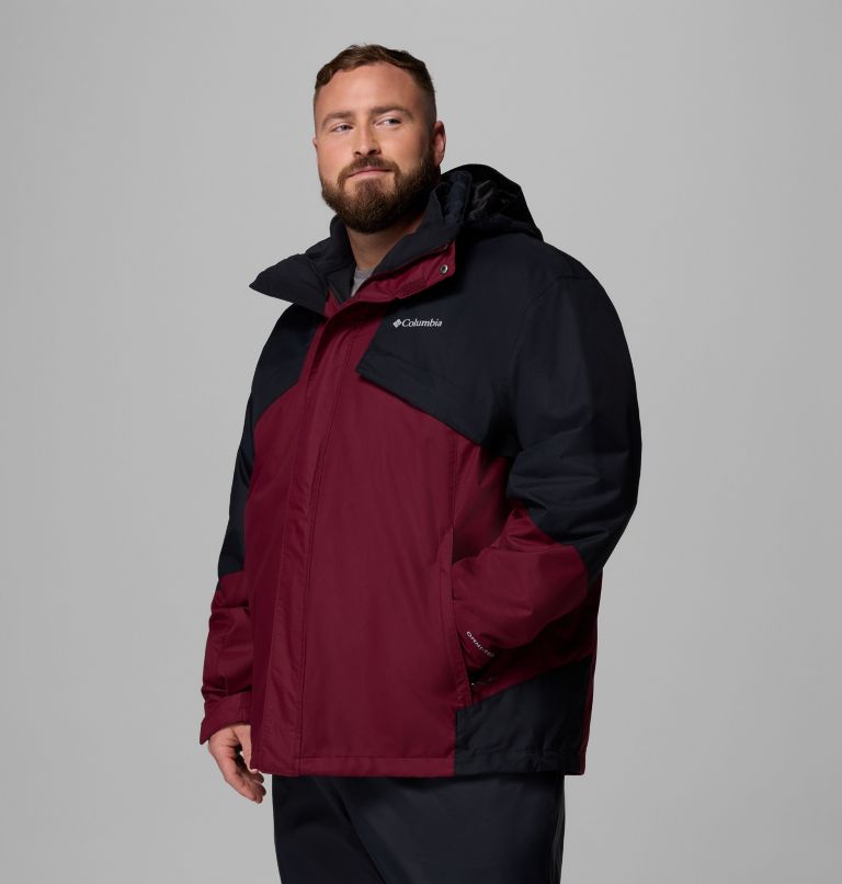 Men's Bugaboo III Fleece Interchange Jacket - Big, Color: Rich Wine, Black, image 4