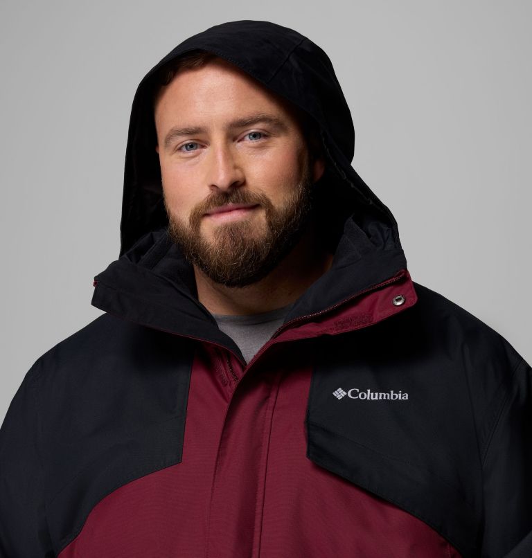 Men's Bugaboo III Fleece Interchange Jacket - Big, Color: Rich Wine, Black, image 8