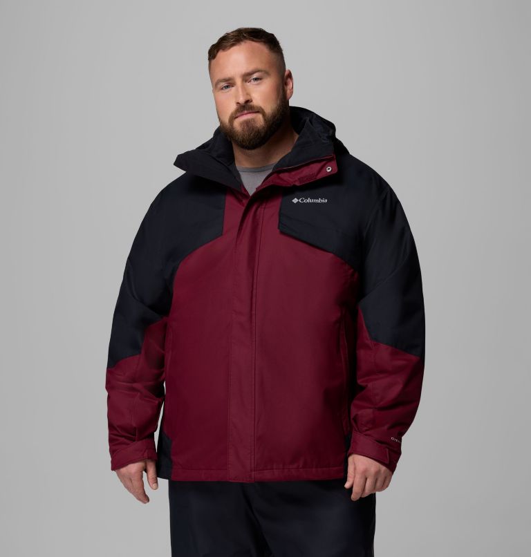 Men's Bugaboo III Fleece Interchange Jacket - Big, Color: Rich Wine, Black, image 1