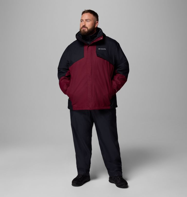 Men's Bugaboo III Fleece Interchange Jacket - Big, Color: Rich Wine, Black, image 2