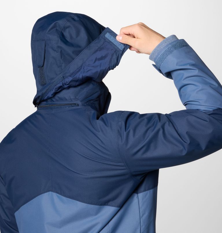 Men's Bugaboo III Fleece Interchange Jacket - Tall, Color: Dark Mountain, Collegiate Navy, image 8