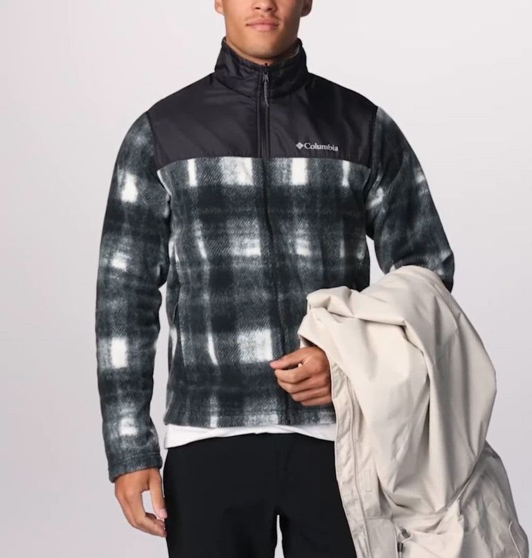 Chaqueta impermeable 3 en 1 Bugaboo III para hombre, Color: Dark Stone