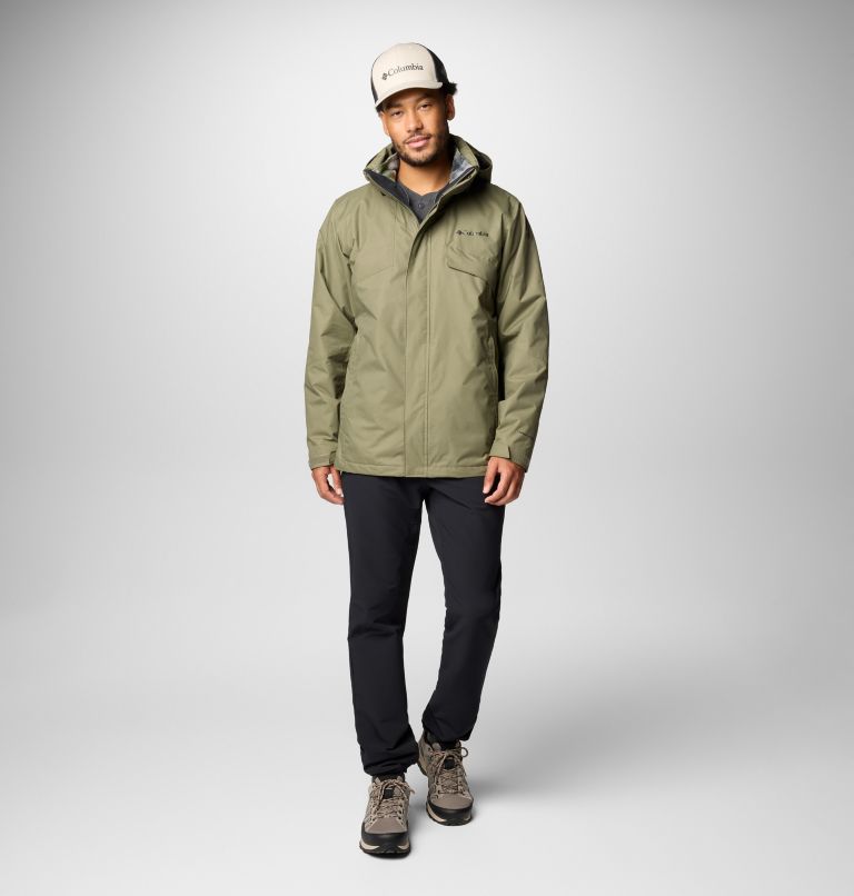 Men's Bugaboo III 3-in-1 Waterproof Jacket, Color: Stone Green, image 3