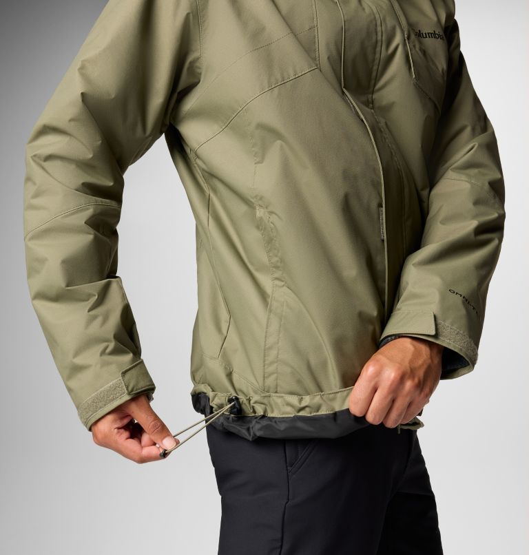 Men's Bugaboo III 3-in-1 Waterproof Jacket, Color: Stone Green, image 11