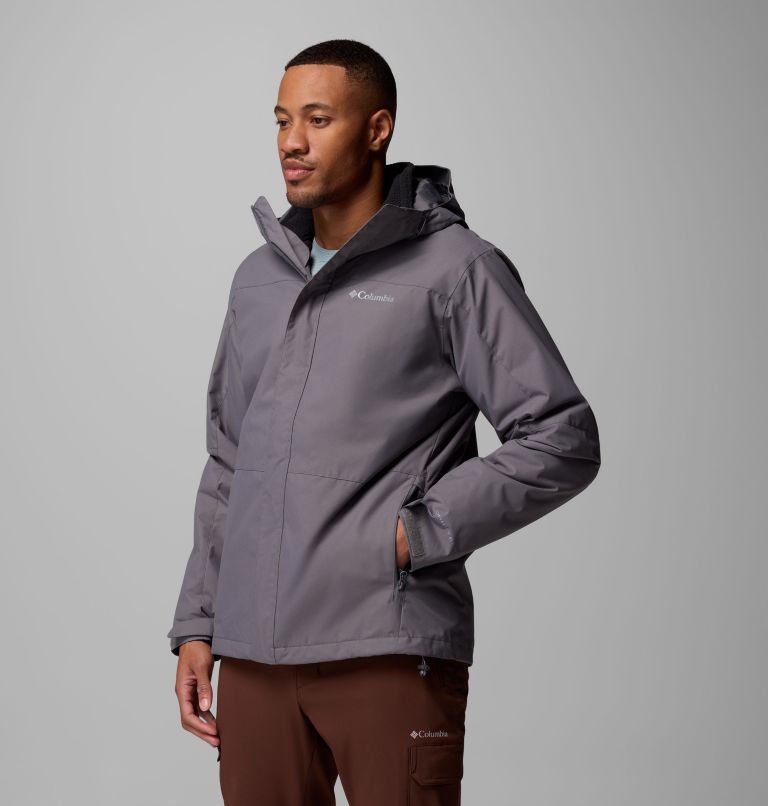 Men's Hikebound II Interchange Jacket, Color: City Grey, image 4