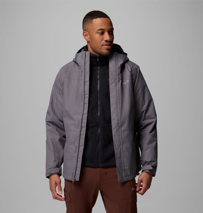Men's Hikebound II Interchange Jacket, Color: City Grey, image 5