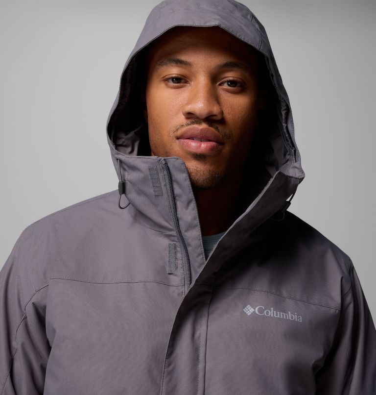 Men's Hikebound II Interchange Jacket, Color: City Grey, image 9