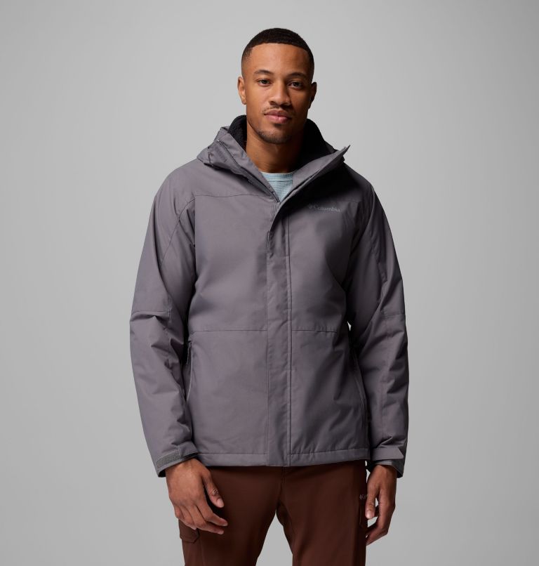 Men's Hikebound II Interchange Jacket, Color: City Grey, image 1