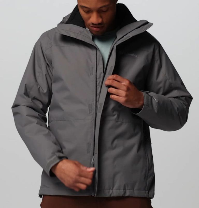Men's Hikebound II Interchange Jacket, Color: City Grey
