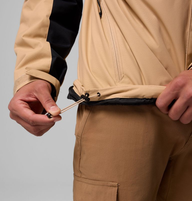 Men's Hikebound II Interchange Jacket, Color: Canoe, Black, image 9