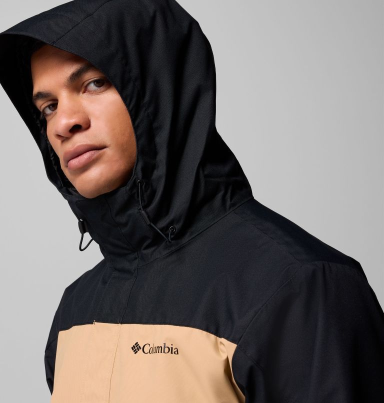 Men's Hikebound II Interchange Jacket, Color: Canoe, Black, image 10