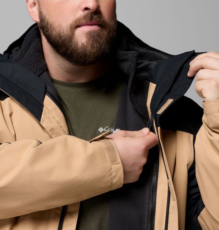 Men's Hikebound II Interchange Jacket - Big, Color: Canoe, Black, image 7