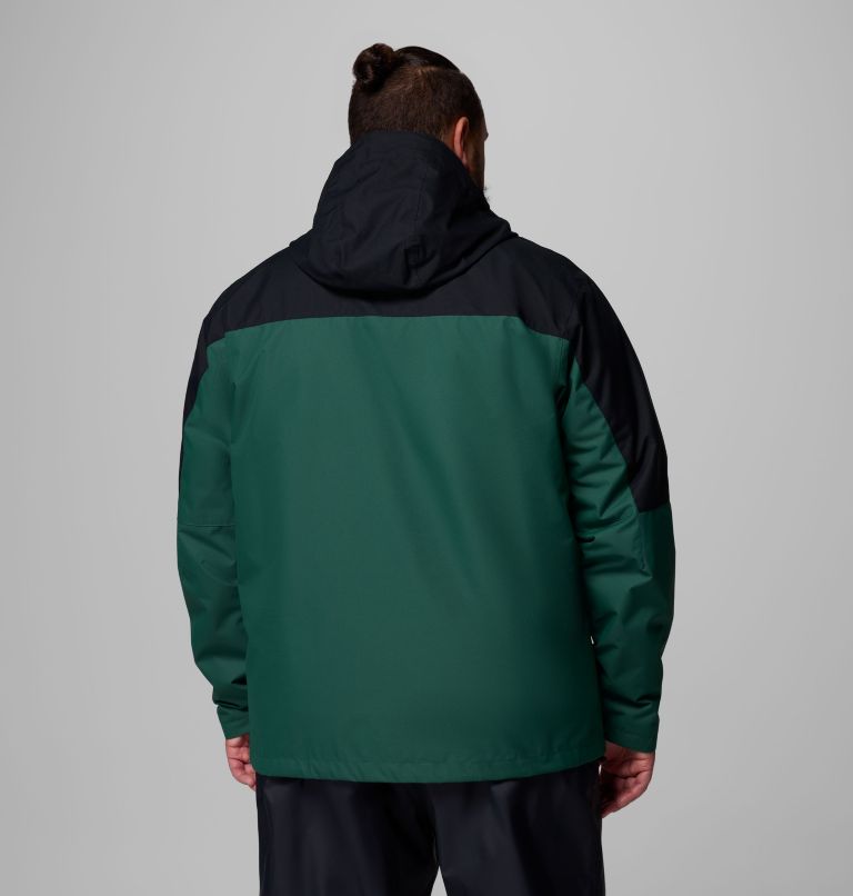 Men's Hikebound II Interchange Jacket - Big, Color: Rain Forest, Black, image 3