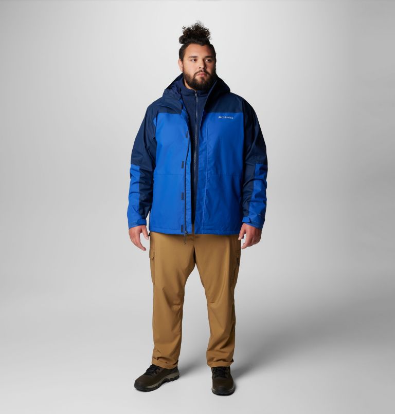 Men's Hikebound II Interchange Jacket - Big, Color: Mountain Blue, Collegiate Navy, image 3
