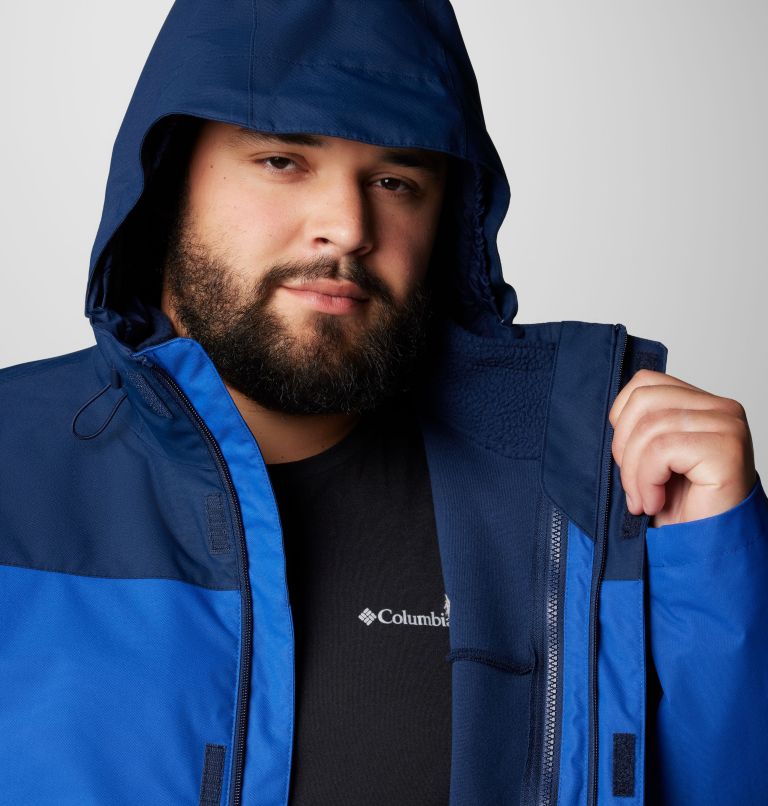 Men's Hikebound II Interchange Jacket - Big, Color: Mountain Blue, Collegiate Navy, image 6